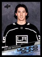 2020-21 Upper Deck #706 Jacob Ingham Young Guns RC