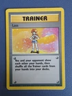 Pokémon TCG Lass 75/102 Base Set Unlimited Regular Rare MP Condition