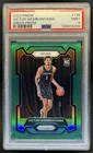 2023-24 Panini Prizm Victor Wembanyama RC Rookie Prizm Green #136 Spurs PSA 9