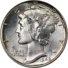 1942-P Mercury Dime PCGS MS65 Nice Eye Appeal Nice Strike