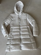 CMP Daunen Stepp Mantel Jacke XXS 32 creme