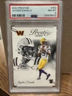 2024 Panini Prestige - Rookies Jayden Daniels #302 (RC) PSA 8