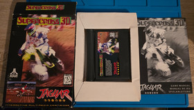 Supercross 3D Atari Jaguar CIB Complete in Box Tested Works READ