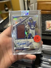 2023 PANINI PHOENIX JORDAN ADDISON RISING ROOKIES /99 RPA ROOKIE PATCH AUTO