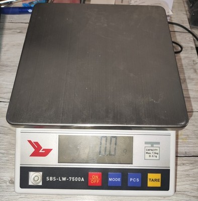 Digitalwaage Feinwaage Küchenwaage Laborwaage LCD Display 0,1g 7,5kg
