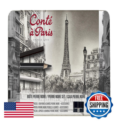 Conté À Paris Cont Paris Pierre Noir Set 15 Piece 750410