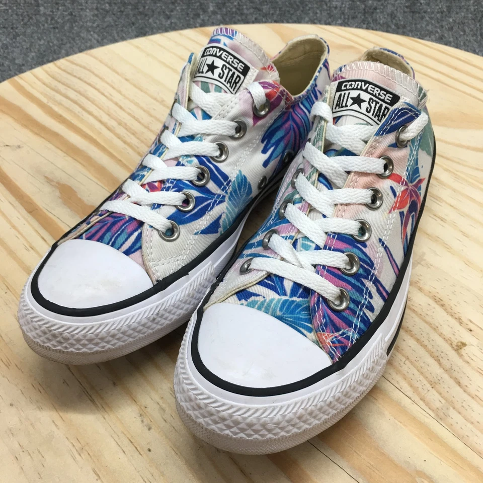 Zapatos Converse Mujer 7.5 Chuck Taylor All Star Tenis Multicolor Hoja 155396F Foto 3 de 4