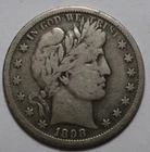 1898 S Barber Half FG165