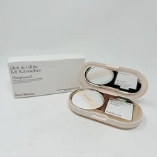 Rare Beauty Blot And Glow Touch Up Kit Compact Blotting Paper Translucent NIB
