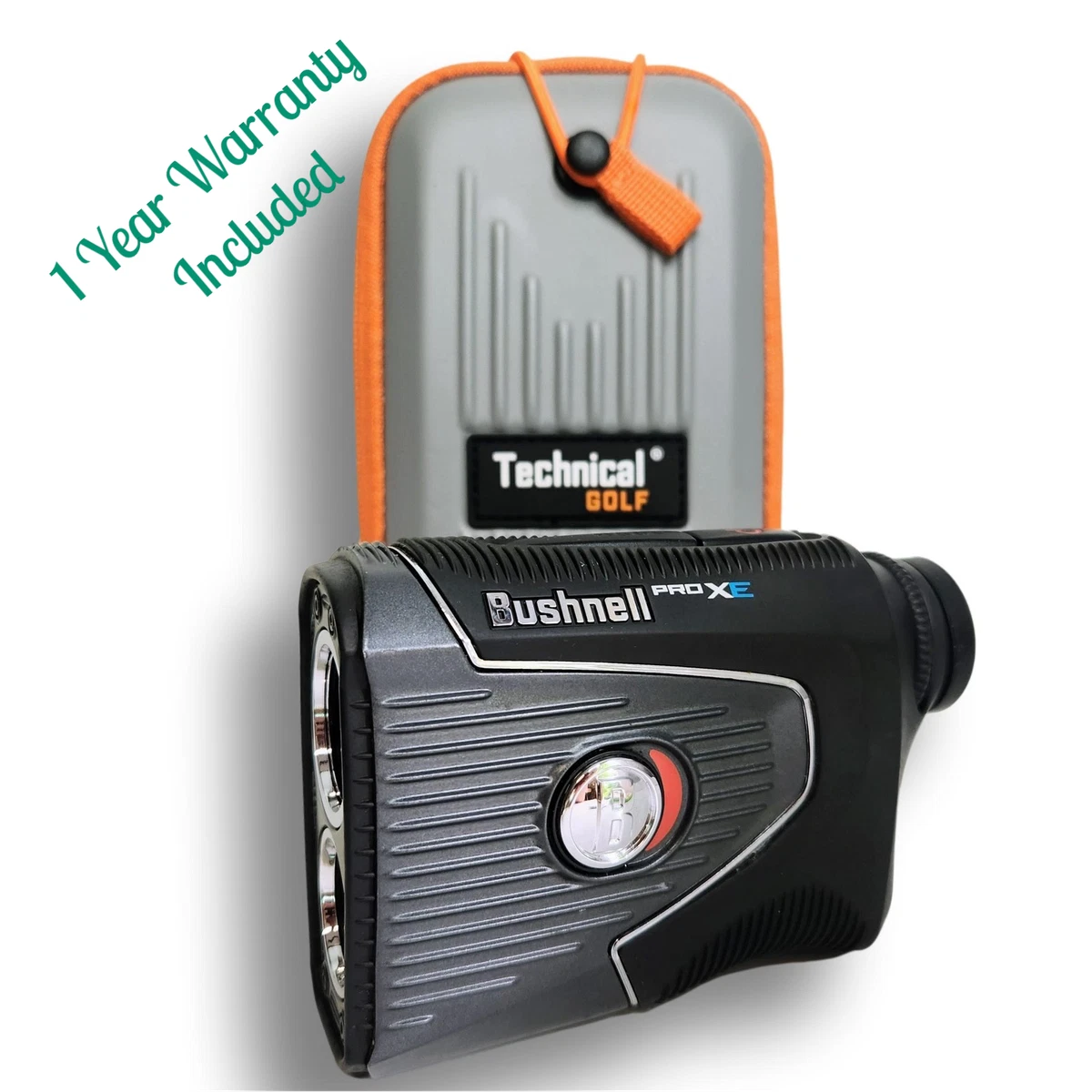Excellent Bushnell Pro XE Slope Laser Golf Rangefinder w/ Bite & 1