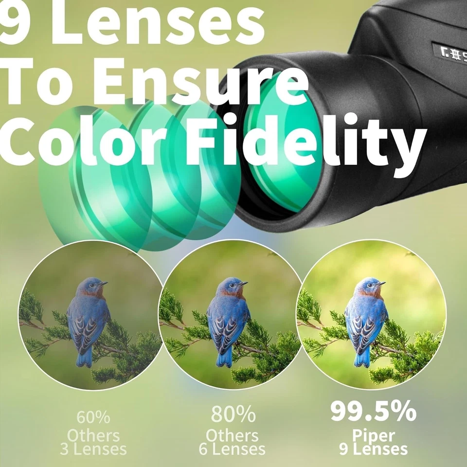 Ultimate 15x55 Monocular with Long Eye Relief & Shockproof Design for Travelers - Image 4 of 4