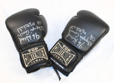 Boxing Gloves Top Contender Super Bag Glove Medium Signed Al Mitchel Olympic
