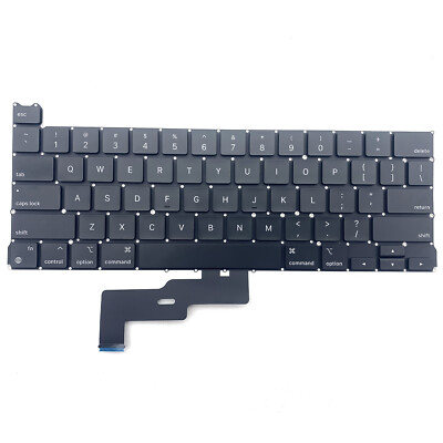 Black Keyboard Non-Backlit Replacement For MacBook Pro 13'' M1 A2338 2020 New