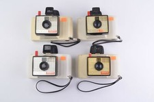 4x Polaroid Land Cameras Swinger Model 20, Good