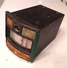 Vintage New York City Subway Trolley Train Meter 50s 60s Merrick Rd Long Island