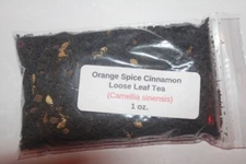 1 oz .Orange Spice Cinnamon Loose Leaf Tea (Camellia sinensis)