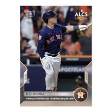 Alex Bregman 2022 Topps Now 1109 Houston Astros Preorder 🛸🛸🛸👽👽🟧
