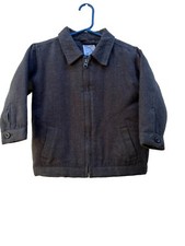 Old Navy Brand Kids Toddle Jacket Wool Long Sleeves Pockets Classic Gray