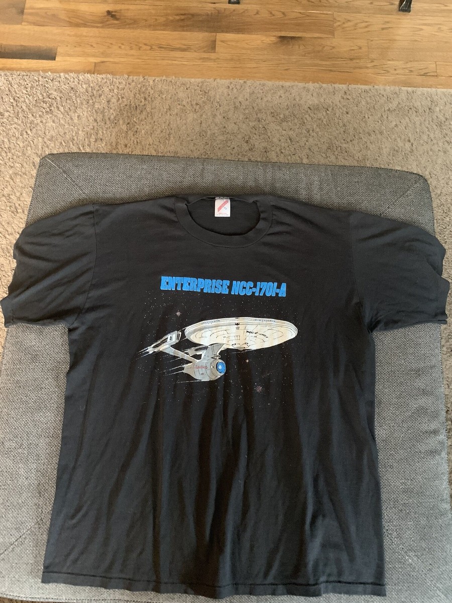im様 Vintage Star Trek Enterprise NCC-1701-A T-shirt Size XL | eBay