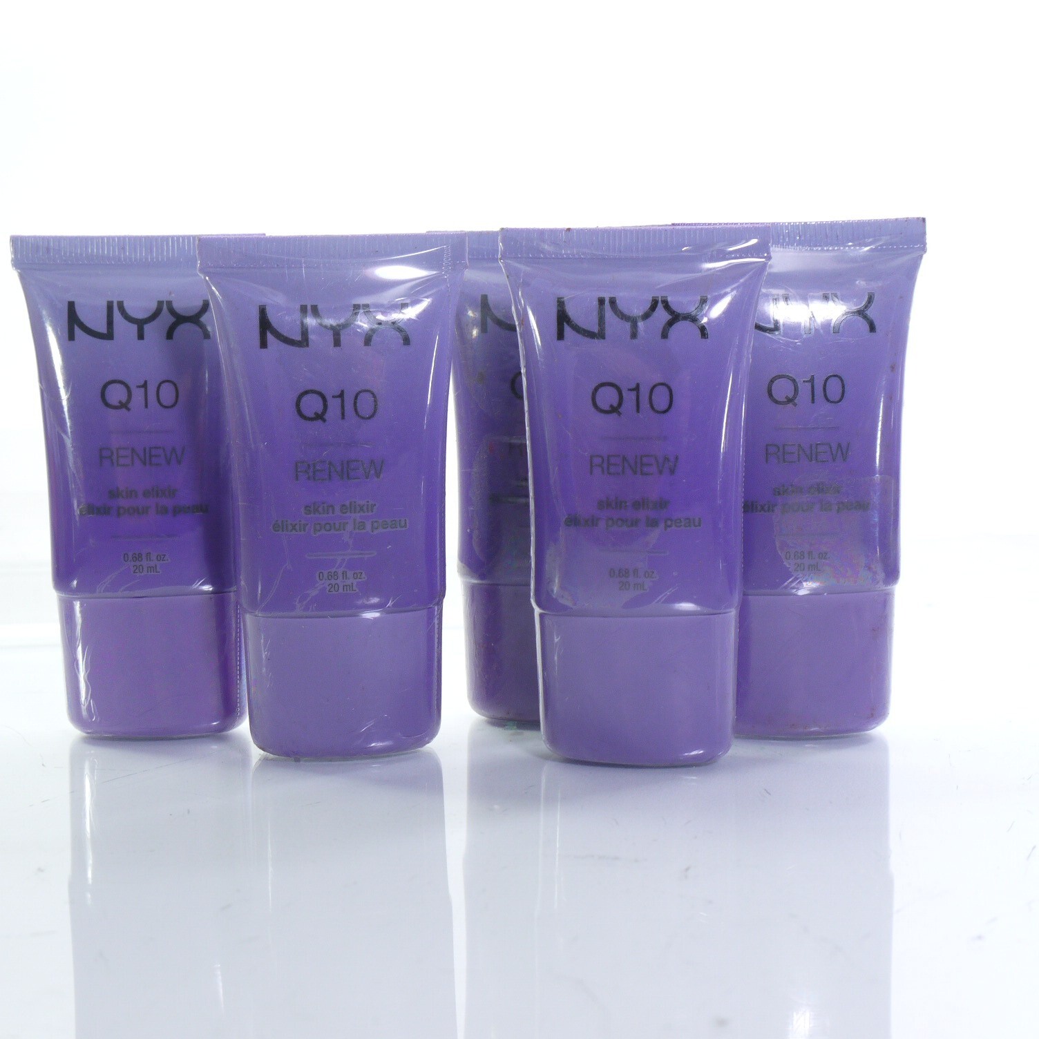 Velixir Nyx Lot of 5: New NYX Q10 Renew Skin Elixir Serum Face Primer in SE01 ...