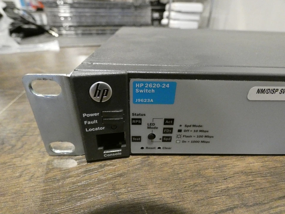 HP Procurve HPE 2620-24 Port | Gigabit Ethernet Switch J9623A-60101 Layer 3 - Image 2 of 4