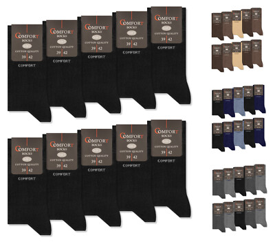 Comfort Socken ohne Gummi ohne Naht Herren Damen Business Socken Baumwolle