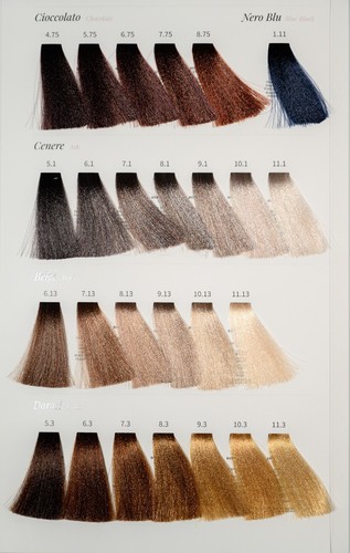 3X COLORE CAPELLI TINTA NOOK THE VIRGIN COLOR TINTURA CREMA NO AMMONIACA 100ML - Foto 7 di 9