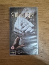 VHS Tape - Schindler's List
