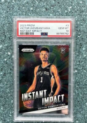 その他 Victor Wembanyama Instant Impact RC Card Victor Wembanyama Rookie Card RC 2023 Prizm Basketball