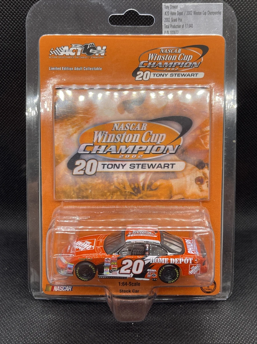 Tony stewart 2002 hotsell championship diecast car