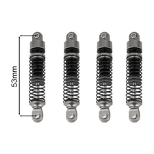 4pcs 53/59/66mm Aluminum Shocks Absorbers Damper for 1/18 RC Crawler TRX4M Car