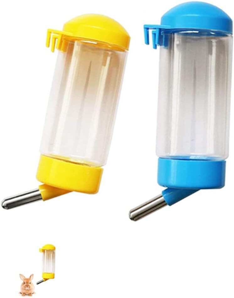 2Pcs 16Oz No Drip Small Animal Water Bottle,Bpa Free Best Water Bottle