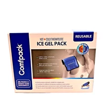 Comfpack Ice Gel Pack 2 Reusable Ice Pack Adjustable Straps