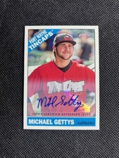 2015 Topps Heritage Minor League Edition Real One Michael Gettys #ROA-119 Auto