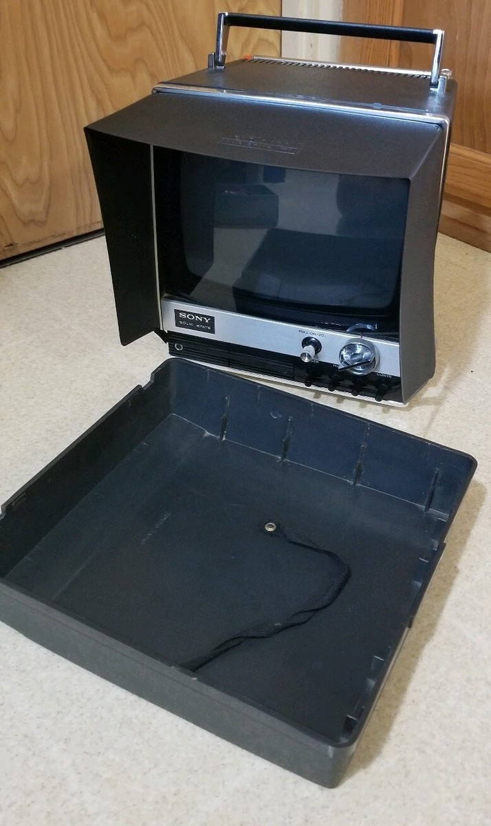 Vintage Sony TV-900U Solid State Transistor TV Receiver Exct Works