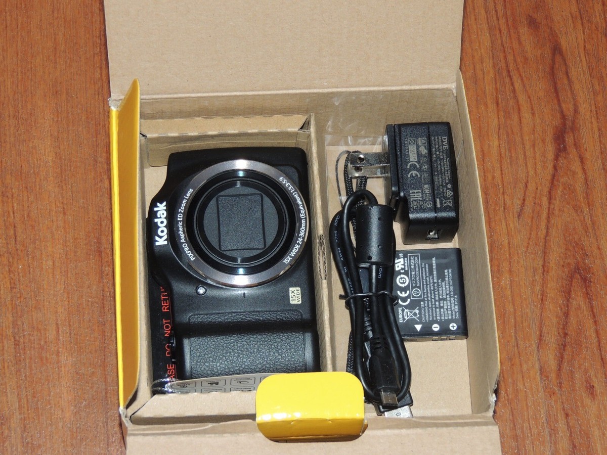 Kodak PIXPRO FZ152 CCD Compact Digital Camera - Black for sale