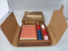 The Spartan Co., No 112, Chips and Cards Set, Vintage, Ships Free