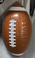Jumbo Inflatable Football Goalpost. New In Box. Football 66 Circumference.
