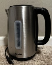 COMFEE Stainless Steel Electric Kettle, 1.7 Liter