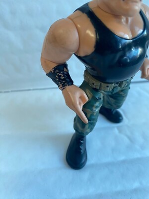 WWE SGT. SLAUGHTER HASBRO WRESTLING FIGURE WWF SERIES 3 1991