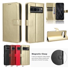 For Google Pixel 10 Pro XL 9A 8 7 6 5 4 3 Magnetic Leather Flip Card Wallet Case