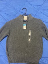 Children's Place Boys Half ZIP Mock Neck Top Size 5/6