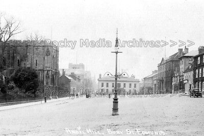 Lgf-47 Angel Hill, Bury St Edmunds, Suffolk 1910's. Photo