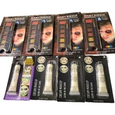 Injury Makeup Kit  Glow In The Dark Cream Makeup, 4 Of Each - NEW, Halloween