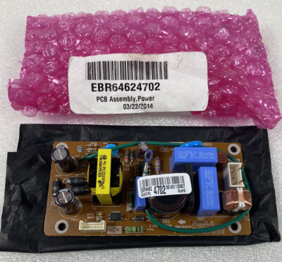EBR64624702 New Genuine OEM LG Range Power Board Assembly