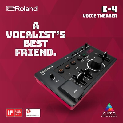 Roland E-4 Voice Tweaker Aira Compact Vocal Effector W/Box | eBay