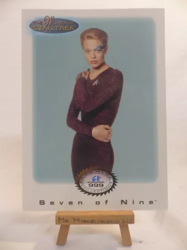the women of Star Trek In Motion extension archive card S1 Seven of Nine 68/999