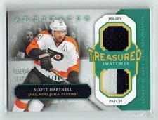 13-14 UD Upper Deck Artifacts Treas Swatches  Scott Hartnell  /36  Jersey-Patch
