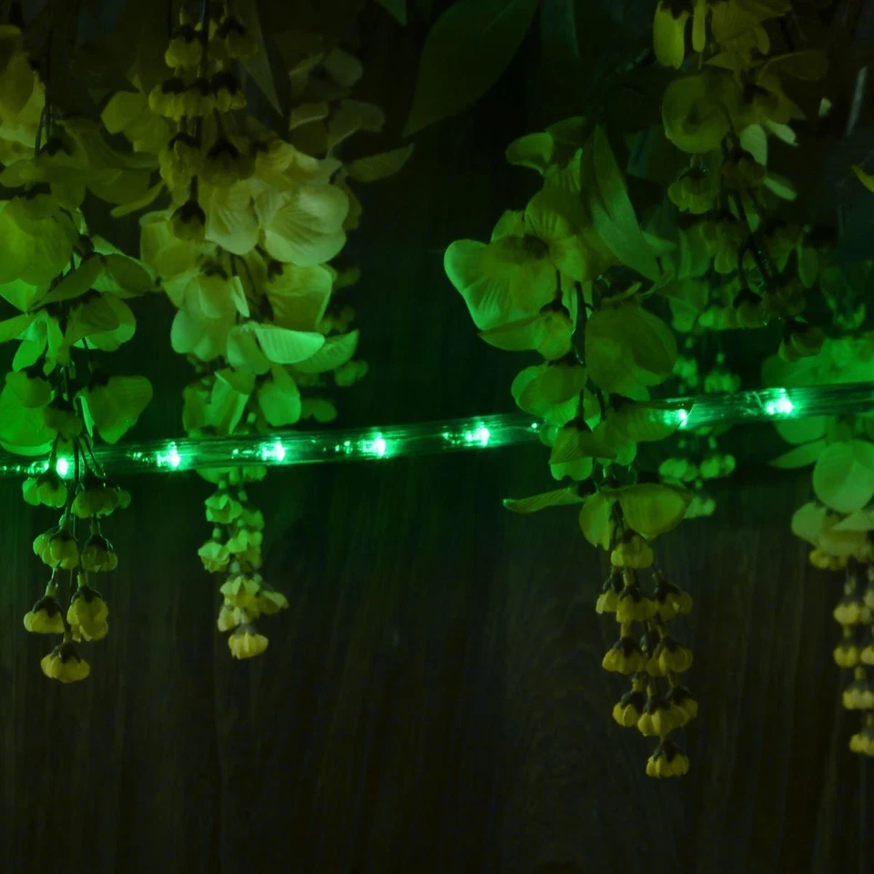 10 m LED Lichterschlauch Leucht-Schlauch 240 LED grün Weihnachtsbeleuchtung Xmas - Bild 3 von 4