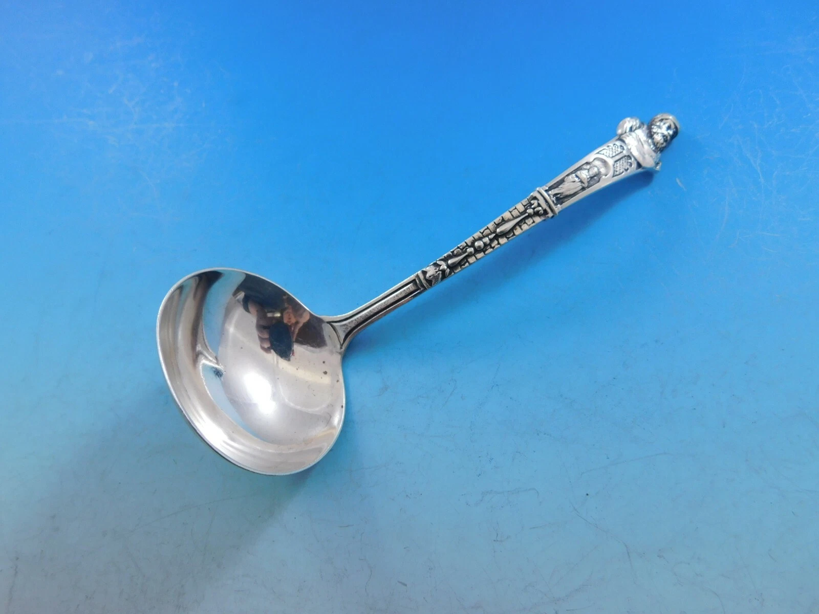 Old Masters by Gorham Sterling Silver Sauce Ladle Vischer 5 3/4" Vintage Server
